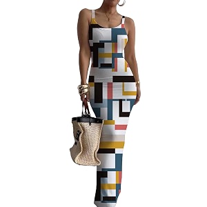 HTD Women Summer Sexy Maxi Bodycon Long