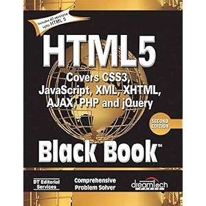 html 5 black book covers css 3 javascript xml xhtml ajax php and jquery 2ed