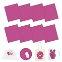HTVSTD Dark Pink Sublimation Transfer Ink Paper 8 Sheets 12 * 10in