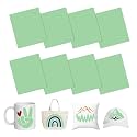 HTVSTD Mint Green Sublimation Transfer Ink Paper 8 Sheets 12 * 10in