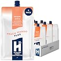HTWO Plus Hydrogen Water with Electrolytes, Peach Mango, 16.9 oz 6-Pack