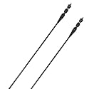 HUAALIUCHE Flexible Installer Drill Bit 9/16 x 54-Inch Fish Bit for Pulling Wire Through Tight Spaces with Minimal Damage 2pcs