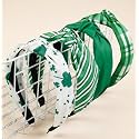 Huachi Knotted Headbands for Women Non Slip Fashion Womens Headbands - Cute Hairband for Women‘s Wide Top Knot Hair Hoops for Girls - St. Patrick's Day Head Band Hair Accessories for Women 4PCS