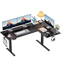 HUANUO L Shaped Standing Desk with Dual