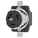 Hubbell CS8269 Locking Receptacle 50 amp, 250V, 2 Pole 3 Wire