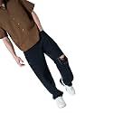Hubberholme Men39s Knee Distressed Loose Fit Jeans