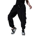 Hubberholme Men39s Loose Fit Cargo Jogger Jeans