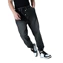 Hubberholme Men39s Loose Fit Jogger Jeans