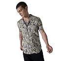 Hubberholme Men39s Rayon Relaxed Fit Printed Half