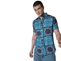 Hubberholme Men39s Rayon Relaxed Fit Printed Half
