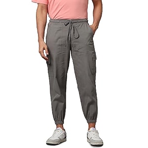 Hubberholme Mens Regular Fit Cotton Trousers Ankle