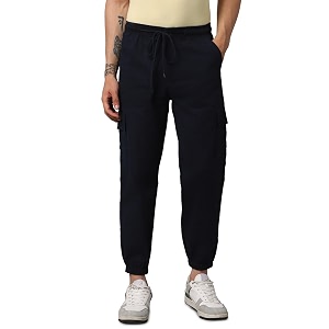 Hubberholme Mens Regular Fit Cotton Trousers Ankle