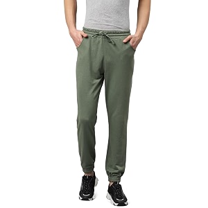 Hubberholme Mens Slim Fit Cotton Track Pants