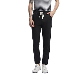 Hubberholme Mens Slim Fit Cotton Track Pants