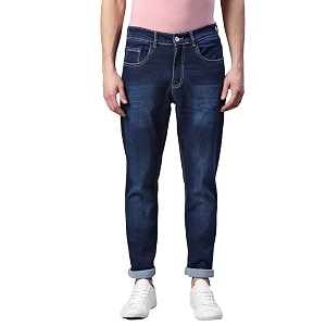 Hubberholme Mens Stretchable Slim Fit Jeans -