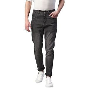 Hubberholme Mens Stretchable Slim Fit Jeans -