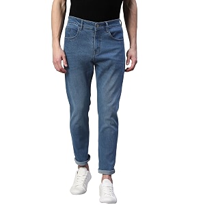 Hubberholme Mens Stretchable Slim Fit Jeans -