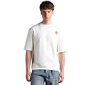 Hubberholme Men Cotton Printed Oversized Round Neck