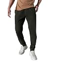 Hubberholme Men Olive Regular Smart Joggers HHMWJS002_OL