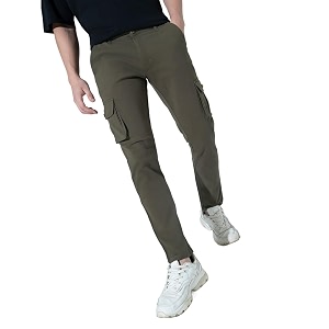 hubberholme men slim fit casual comfortable stretchable trouser