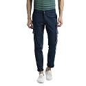 Hubberholme Men's Casual Cargo Trousers - Strechable Premium Pants Cotton Trousers Long Pants Regular fit with 6 Pockets