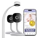 HUBBLE CONNECTED GoBaby Twin - Two 2K HD Baby Monitor Cameras