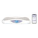 Hubble Grow Smart Baby Scale – Track Baby’s Growth, Food Intake, & Development with Accurate 4-Sensor Technology, Large LCD Display, Soft Pad, and HubbleClub App Integration
