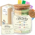 Hubby Bible Verse Jar – Father day Gifts for Husband, 92 Color-Coded Bible Verses “Read This When” | Christian gifts for men