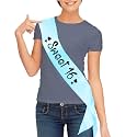 Sweet 16 Sash for Girls Birthday Party Decoration