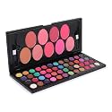 HUDA GIRL Eyeshadow Palette With Brush, 57 Color