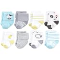 Hudson Baby Baby 8-pack Cotton Rich Newborn and Terry Socks