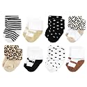Hudson Baby Baby 8-pack Cotton Rich Newborn and Terry Socks