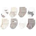 Hudson Baby Baby 8-pack Cotton Rich Newborn and Terry Socks