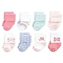 Hudson Baby Baby 8-pack Cotton Rich Newborn and Terry Socks