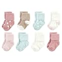 Hudson Baby Baby 8-pack Cotton Rich Newborn and Terry Socks