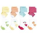Hudson Baby Baby 8-pack Cotton Rich Newborn and Terry Socks