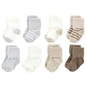 Hudson Baby Baby 8-pack Cotton Rich Newborn and Terry Socks