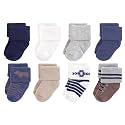 Hudson Baby Baby 8-pack Cotton Rich Newborn and Terry Socks