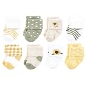 Hudson Baby Baby 8-pack Cotton Rich Newborn and Terry Socks