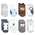 Hudson Baby Baby 8-pack Cotton Rich Newborn and Terry Socks