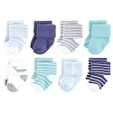 Hudson Baby Baby 8-pack Cotton Rich Newborn and Terry Socks