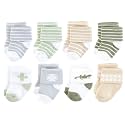 Hudson Baby Baby 8-pack Cotton Rich Newborn and Terry Socks