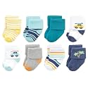 Hudson Baby Baby 8-pack Cotton Rich Newborn and Terry Socks