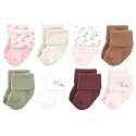 Hudson Baby Baby 8-pack Cotton Rich Newborn and Terry Socks