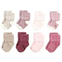 Hudson Baby Baby 8-pack Cotton Rich Newborn and Terry Socks