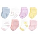 Hudson Baby Baby 8-pack Cotton Rich Newborn and Terry Socks