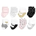 Hudson Baby Baby 8-pack Cotton Rich Newborn and Terry Socks