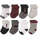 Hudson Baby Baby 8-pack Cotton Rich Newborn and Terry Socks