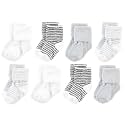 Hudson Baby Baby 8-pack Cotton Rich Newborn and Terry Socks