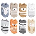 Hudson Baby Baby 8-pack Cotton Rich Newborn and Terry Socks